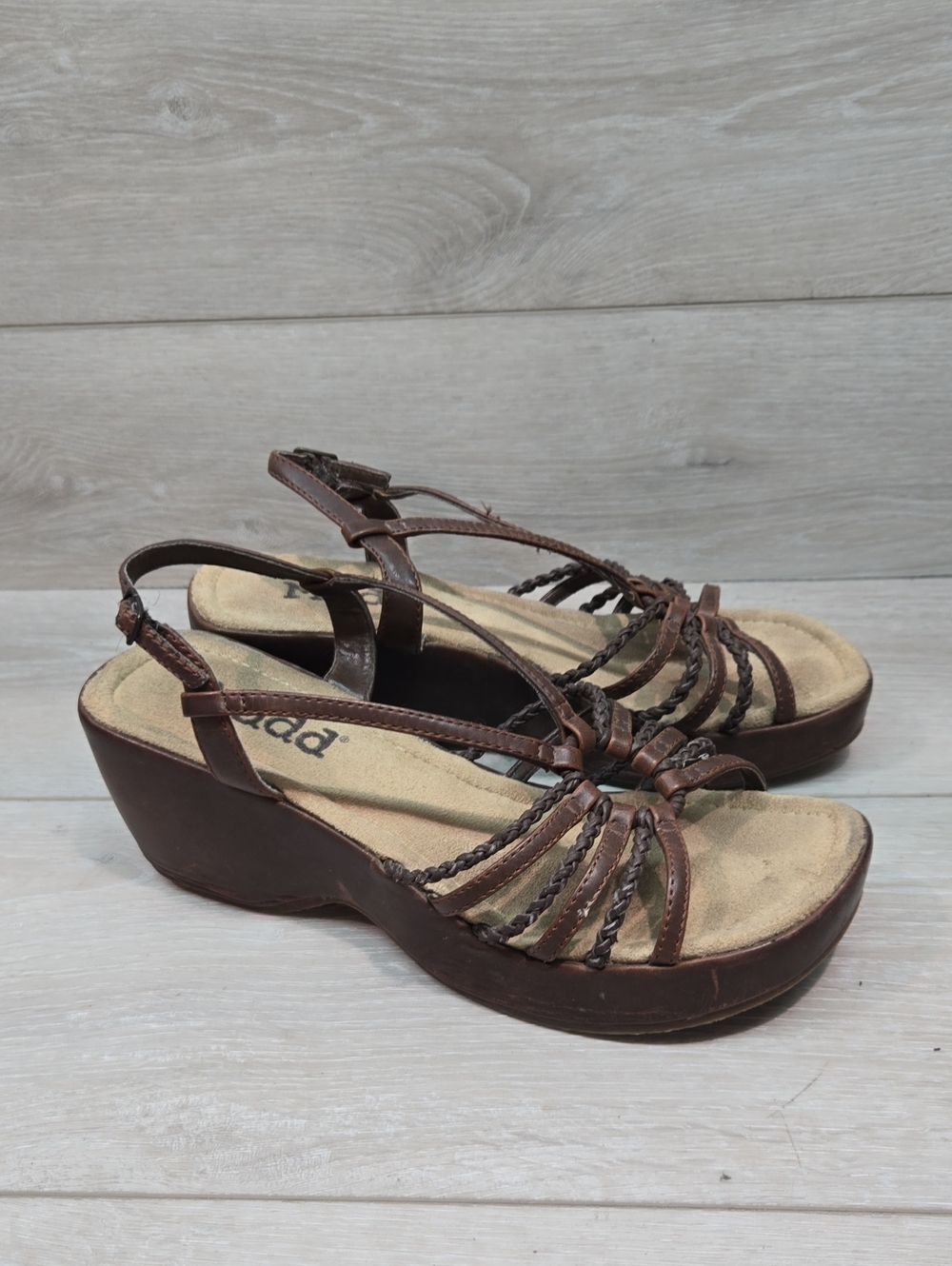Vintage Mudd Women Y2K Platform Sandals Shoes Sz 8